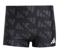 Logo Graphic 2 Inch Boxer-Badehose Black / Carbon S