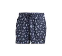 Adidas - Logo Print CLX Very Short Badeshort - Shorts-Badehose S blau