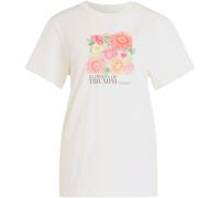 LOCKER GESCHNITTENES FLORAL GRAFIK T-SHIRT 2 Off White 2XS