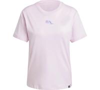 Adidas Lounge Mini Graphic Damen T-Shirt, pink XS