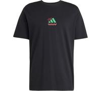 adidas Lounge Pizza Graphic T-Shirt Herren JM0347 - black S