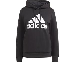 Adidas LOUNGEWEAR Essentials Logo Fleecehoodie Damen Kapuzensweater, schwarz L 42-44
