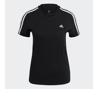 Adidas Essentials Slim 3 Stripes Kurzarm T-shirt XS Black / White (Herstellerartikelnummer: GL0784/XS)