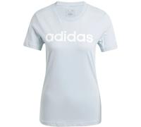 adidas Damen T-Shirt Essentials Slim Logo T-Shirt IY9188 L Wonder Blue