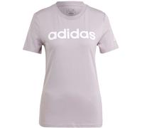 Adidas Loungewear Essentials Slim Logo T-Shirt Damen T-Shirt, lila S