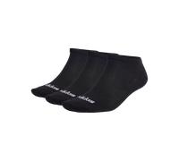 Thin Linear Low-Cut Socken 3 Paar Schwarz-37/39
