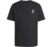 adidas Lux Coffee Cafe Pour Graphic T-Shirt Herren KB4847 - black M