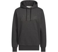 Kapuzensweatshirt ADIDAS SPORTSWEAR "M LUXCLR HTH HD", Herren, Gr. 3XL, schwarz melange, Obermaterial: 70% Baumwolle, 30% Polyester, normal, Rundhals, angesetztes Bündchen, Sweatshirts, mit Rundhalsau
