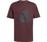 adidas M BL SJ TEE Herren T-Shirt, weinrot, größe XXL 2XL