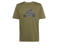 adidas M C CAMO LOGO TEE Herrenshirt, khaki, größe XL
