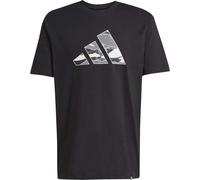 T-Shirt ADIDAS SPORTSWEAR "M CAMO LOGO T", Herren, Gr. XL, schwarz, Obermaterial: 100% Baumwolle, sportlich, Shirts (39172843-XL) schwarz