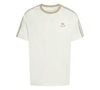 adidas Men's LUX Coffee Cafe Cup Graphic T-Shirt, Off White, S