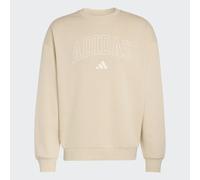 adidas Seasonal Essentials Collegiate Fleece Sweatshirt Herren KF4250 - crystal linen/ivory XXL