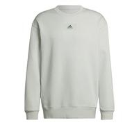 adidas Pullover Essentials Feelvivid Baumwolle (Rundhals, locker geschnitten) grün Herren, Größe M