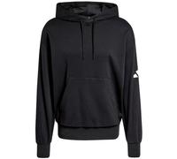 adidas Essentials Loose Fit 3-Streifen Logo French Terry Hoodie Herren JF3587 - black/white XS