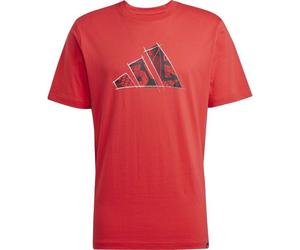 adidas M PHOTO TEE 2 Herren T-Shirt, rot, größe S