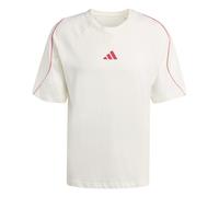 adidas M STADIUM Herren Sport- / T-Shirt weiß/rot, XL
