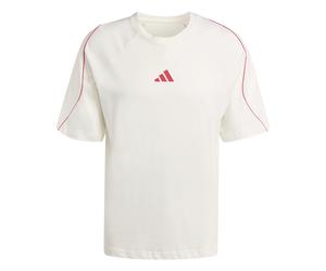 adidas M STADIUM Herren Sport- / T-Shirt weiß/rot, XL