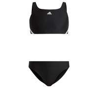 Adidas Mädchen 3-Stripes Bikini, Black/White, 3-4 Years