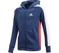 ADIDAS Mädchen adidas Athletics Club Kapuzenjacke (FM4810) 128 TECIND/WHITE