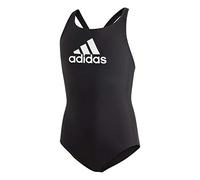 adidas Mädchen Badge of Sport Badeanzug, Black, 110