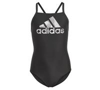 Adidas Mädchen Big Logo Swimsuit, Black/White, 9-10 Years