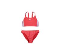 adidas 3-Streifen V-Back Bikini Mädchen JN6582 - semi lucid red/violet tone 170