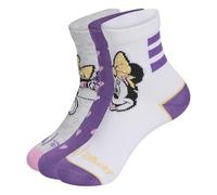 ADIDAS DISNEY MINNIE MOUSE SOCKEN White / Active Purple / Light Grey Heather 37-39