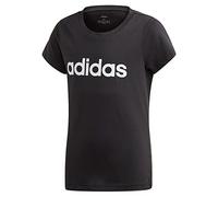 adidas Mädchen Essential Linear T-Shirt, Black/White, 140