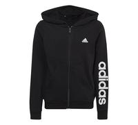 adidas Mädchen Kapuzenjacke Essentials Linear Logo FZ Hoodie IC3584 128 Black/White