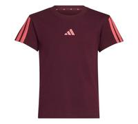 adidas Mädchen Essentials Shirt, Maroon/Pure Turbo, 11-12 Years