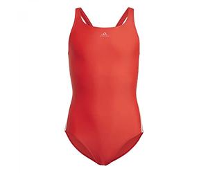 adidas Mädchen Fit Suit 3s Y Badebekleidung, (Rojint) / Weiß, 164