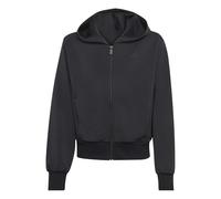 adidas Mädchen Girls Full Zip Hoodie Sweatshirt, Black, 13-14 Years