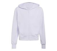 adidas Mädchen Girls Full Zip Hoodie Sweatshirt, Frozen Purple, 11-12 Years