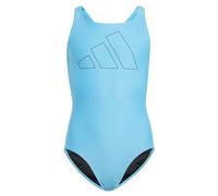 Adidas Badeanzug Big Bars – Performance – Mädchen – Blue Burst – Größe 128