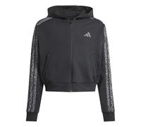 Adidas Seasonals Animal Full ZIP Hoodie Mädchen Kapuzensweater, schwarz 152