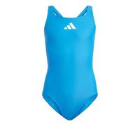 Adidas Mädchen Solid Small Logo Swimsuit, Bright Royal/White, 7-8 Years