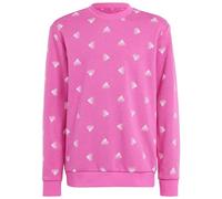 adidas Mädchen Sweatshirt (Long Sleeve) G Bluv SWT, Semi Lucid Fuchsia/White, IC5573, 152