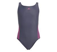 Adidas Mädchen Swimsuit 3S Swimsuit, Shadow Navy/Lucid Fuchsia, IB6011, 140