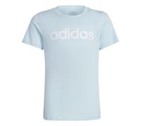 adidas Mädchen T-Shirt Essentials Linear Logo Cotton IY5084 128 Halo Mint/Black