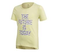 adidas Mädchen T-Shirt JG TR XFG Tee, Matama/Blanco, 116 (5/6 años), FM5860