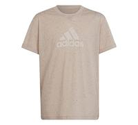 adidas Mädchen T-Shirt (Short Sleeve) G Fi Bl T, Wonder Taupe Mel/White, IC0108, 170