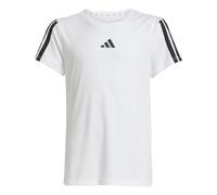 adidas Mädchen Train Essentials 3-Stripes Shirt, White/Black, 13-14 Years