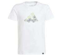 adidas Mädchen Training Graphic Tee Kids, White, 13-14 Years