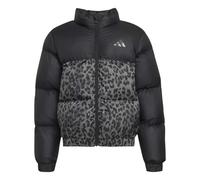 adidas Mädchen Winterjacke Allover Print Puffer Jacket KH0202 128 Black/Grey Four/Grey Six