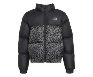 adidas Mädchen Winterjacke Allover Print Puffer Jacket KH0202 164 Black/Grey Four/Grey Six