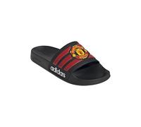 adidas Manchester United Adilette Badelatschen Slides (black, EU Schuhgrößensystem, Erwachsene, Numerisch, M, 44.5)