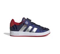 adidas Unisex Kinder Marvel Avengers Grand Court Shoes Kids, Dark Blue/Matte Silver/Better Scarlet, 38 EU