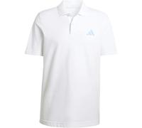 Adidas MEN Small Logo Pique Polo Shirt Herren Poloshirt, weiß 3XL