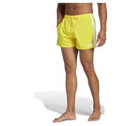 adidas Men's 3-Streifen 3-Inch Badeshorts Yellow/White S